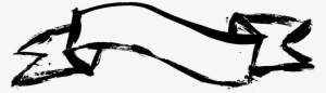 Collection Of Free Banner Transparent Ribbon Download - Grunge Ribbon Banner Transparent