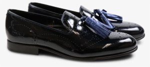 Loafers Mila 10 Patent Oriental Nappa Aztek Night Sky - Slip-on Shoe