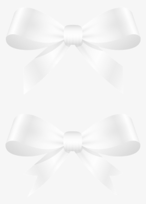 Ribbon Clipart, Frame, Bow Design, Easy Crafts, Hair - Moño De Liston Blanco Png