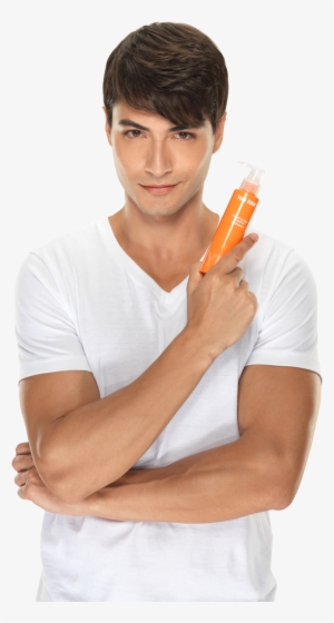 Male Model With Product