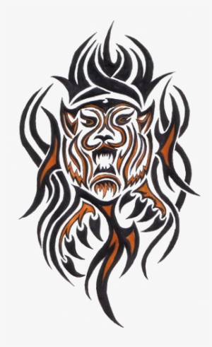 Tiger Tattoos Png Transparent Images - Png Format Hand Tattoo Png