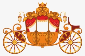 Pumpkin Carriage Png Clip Art Stock - Gold Carriage Clipart