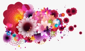 S - Flower Banner Design Png