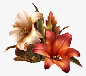 Clipart Black And White Download Amaryllis Drawing - Barnali Bagchi Tubes Png Scrap