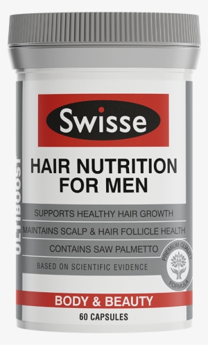 Swisse Ultiboost Hair Nutrition For Men - Health Swisse High Strength Cranberry , 30 Capsules