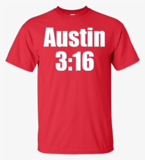 16 T-shirt Stone Cold King Of The Ring - Nike Air Force 1 Red Shirt