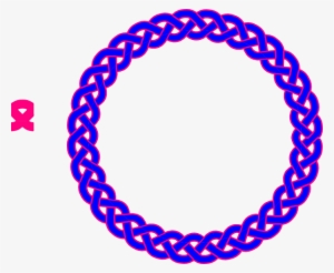 Blue & Pink Celtic Knot Svg Clip Arts 600 X 493 Px