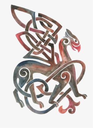 Celtic Gryphon By Nadyawyn On Deviantart - Celtic Gryphon Tablet (vertical) - Ipad Mini (vertical)