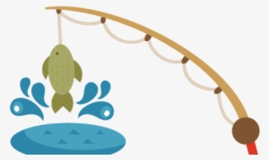 Transparent Background Fishing Pole Clipart