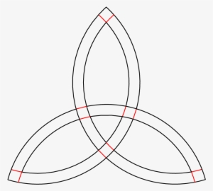 How To Draw A Trinity Celtic Knot Level 1 Step - Drawing