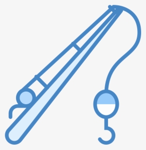 Fishing Pole Icon - Symbol