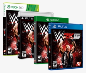 Including Cover Superstar Stone Cold Steve Austin Alongside - Wwe 2k16 Xbox 360 Brand New Factory Sealed
