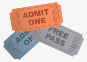 Movie Tickets Clipart Vectors Download - Free Pass Clip Art