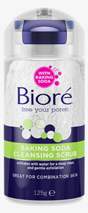 Baking Soda Cleansing Scrub - Biore Baking Soda Acne Scrub
