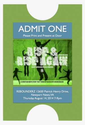 Rise & Rise Again Admission Ticket For Hrc Men's Event