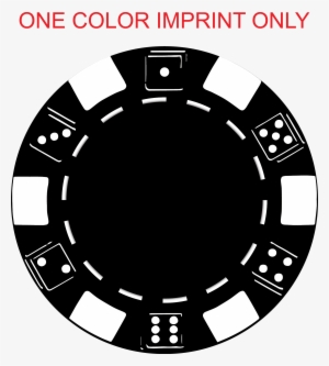 The Design Is Outside The Printing Area - Poker Chips Dice Red