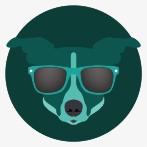 Dog Colored Cute - Illustration