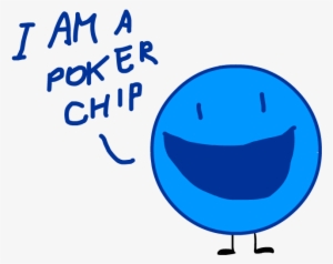 Blue Poker Chip By Tyboy618 - Casino Token