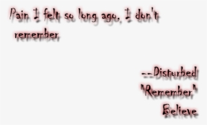 I Don't Remember