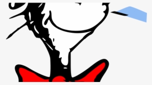 Wall Dr Seuss Cat In Hat Character For Kids Room - Dr Seuss Hat Transparent