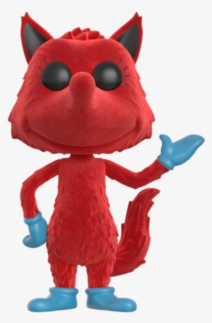Fox In Socks Flocked Us Exclusive Pop Vinyl Figure - Funko Pop Books: Dr. Seuss - Fox In Socks (flocked)