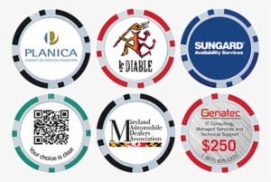 Poker Chip W/ Label Quantity(100)