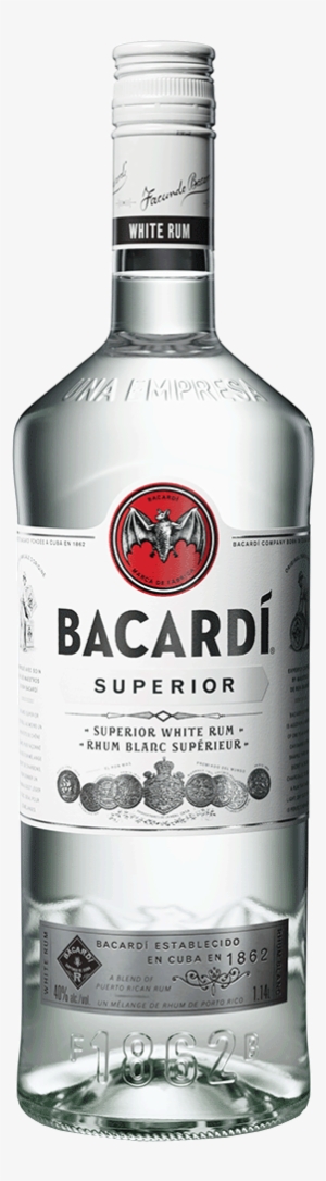 Bacardi Superior White Rum - Rum Bacardi Carta Oro 1 L