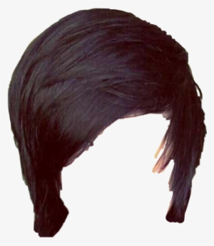 Emohair Sticker Freetoedit - Emo Hair Png - 386x446 Png Download - Pngkit