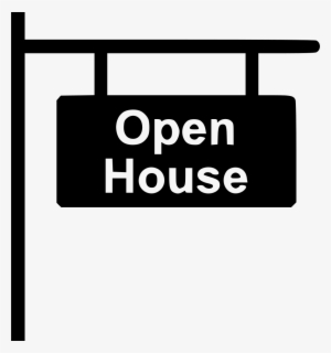 Open House Sign - Open House Icon Png