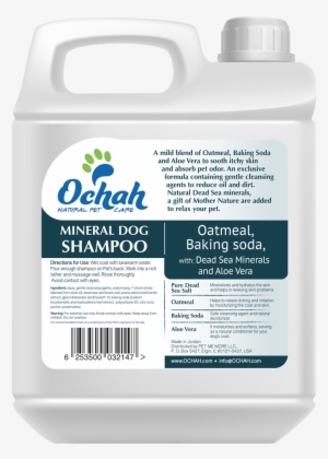 Natural Mineral Pet Shampoo - Ochah Mineral Mud Scrub With Honey And Milk (14 Oz)