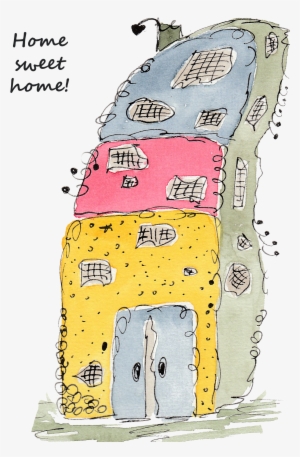 Home Sweet Home-karte By Sabine Brengel Malwerkstatt