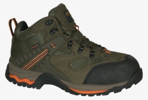7566 - Golden Retriever Leather Mesh Hiker Ct - Mens 11 Green
