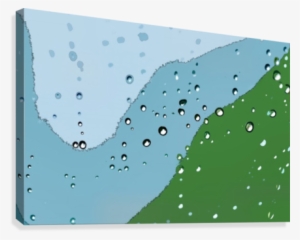 Raindrops 1 Canvas Print - Artist