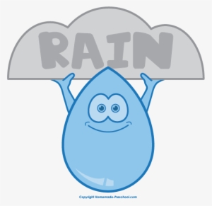 Raindrops Clipart Happy