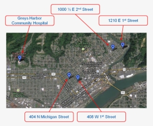 Aberdeen - Kurt Cobain House Map