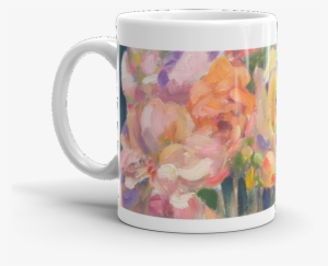 Antique Roses Mug - Beer Stein