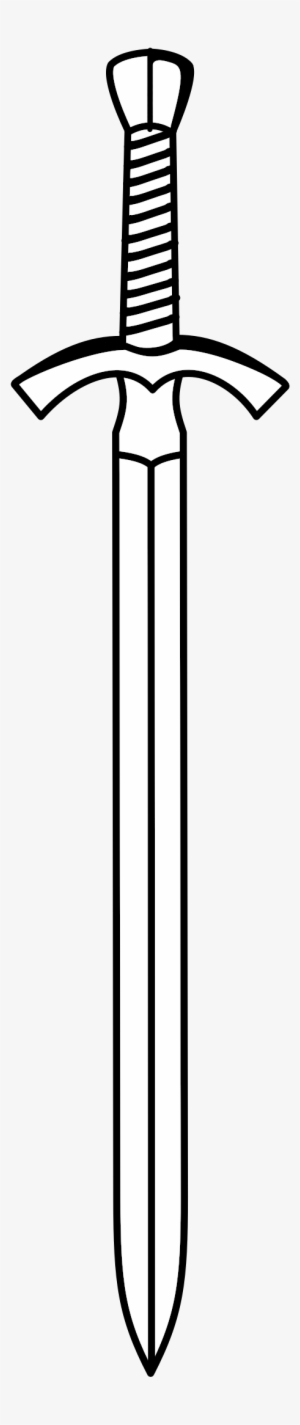 Onlinelabels Clip Art Two Edged Twoedged - Transparent Background Sword Png