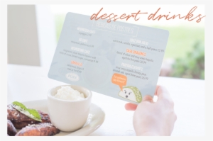 We've Got Dessert Drinks