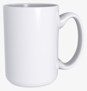15 Oz White Mug Sublimationmugs - 15 Oz Mug Png