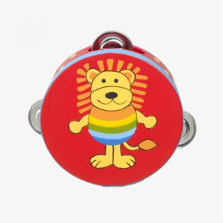 Orange Tree Toys Lion Tambourine