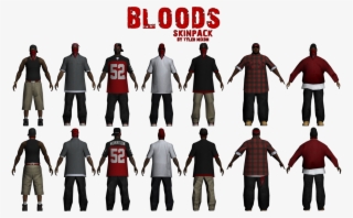Y6rn5futyfge - Gta San Andreas Bloods Skins