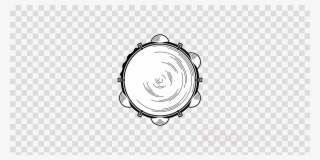 Pandeiro Clipart Pandeiro Tambourine - Korean Flag Brush Stroke