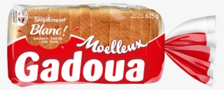 White Thick Bread - Gadoua Moelleux Thick Sliced White Bread