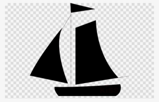 Purple Sail Boat Clip Art Clipart Sailboat Clip Art - Clipart Black And White Make Up Brush