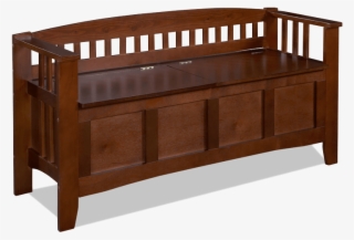 Split Seat Wooden Storage Bench - Short Bench With Storage