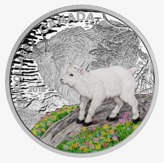 Canada 2015 Baby Animals - 2015 Fine Silver 20 Dollar Coin - Baby Animals: Mountain