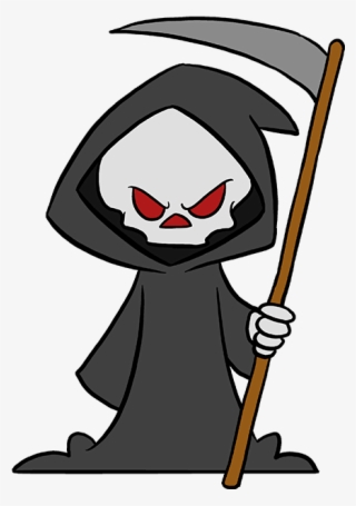 How To Draw Grim Reaper - Easy Grim Reaper Drawing