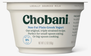 Plain - Chobani Yogurt