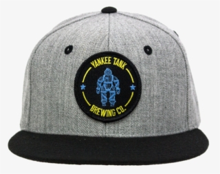 Grey/black Hat With Logo Patch - Online Shopping