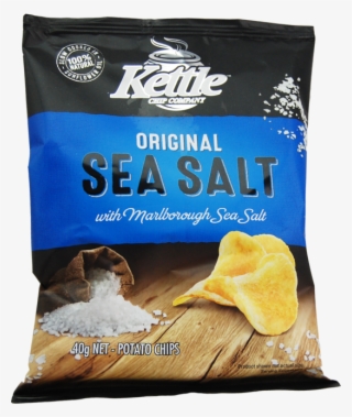 Kettle Chips Original Sea Salt 40g - Kettle Sea Salt Chips 175g